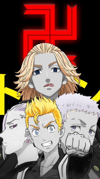 sano majiro Mikey Manjiro Sano takimichi draken Anime Tokyo Revengers Phone Wallpaper