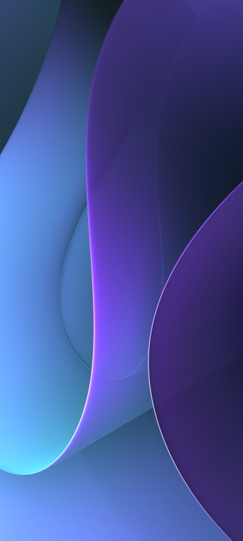  Purple abstract wavy colorful and minimalist shapes