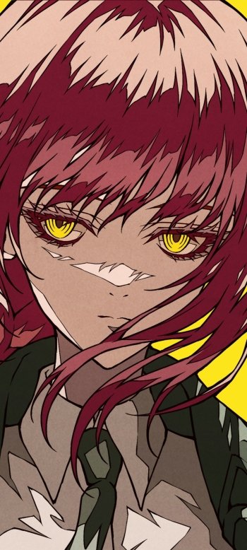 Makima (Chainsaw Man) Anime Chainsaw Man Phone Wallpaper