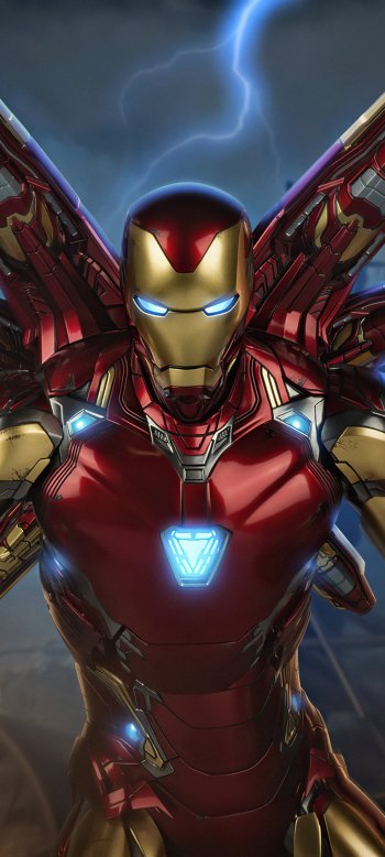 Comic Iron Man Phone Wallpaper