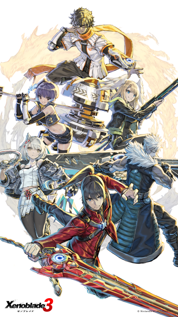  Xenoblade Chronicles 3 mobile wallpaper (MyNintendo JP) by Masatsugu Saito