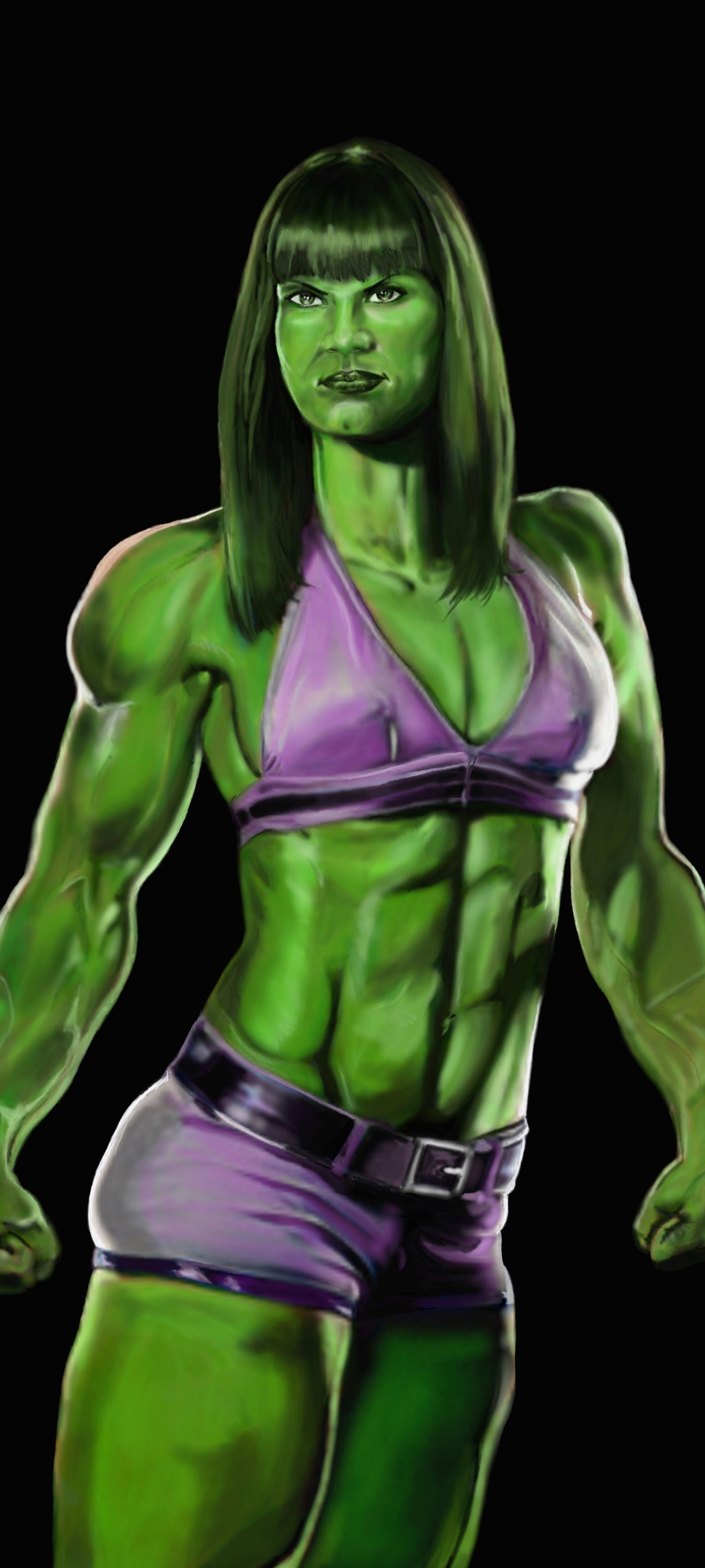 She-Hulk Phone Wallpaper