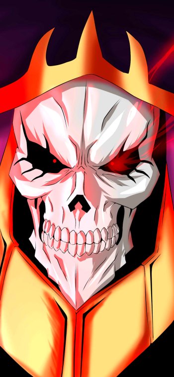 Ainz Ooal Gown Anime Overlord Phone Wallpaper