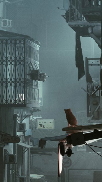 video game Stray Phone Wallpaper