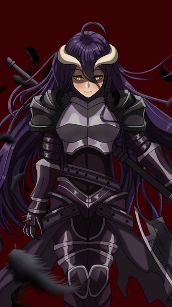 Albedo (Overlord) Anime Overlord Phone Wallpaper