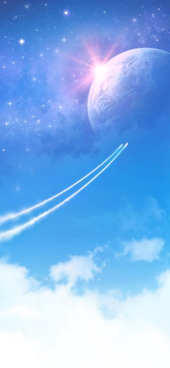 Sci Fi spaceship Phone Wallpaper