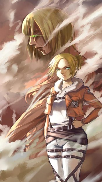 Anime Attack on Titan Phone Wallpaper