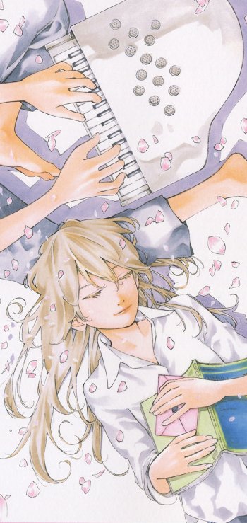 Kaori Miyazono Anime Your Lie in April Phone Wallpaper