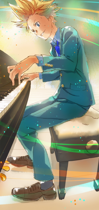 Takeshi Aiza Anime Your Lie in April Phone Wallpaper