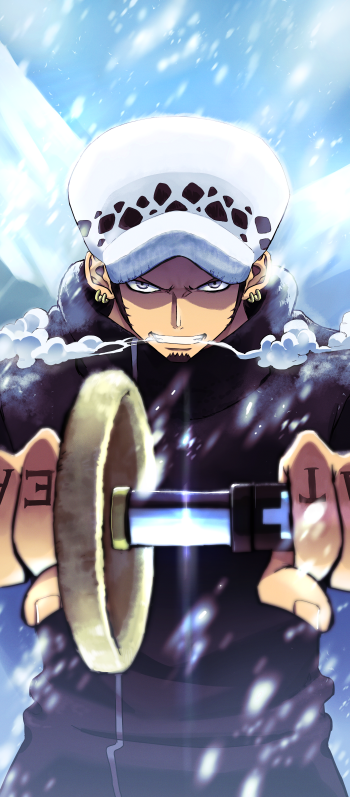 Trafalgar Law Anime One Piece Phone Wallpaper