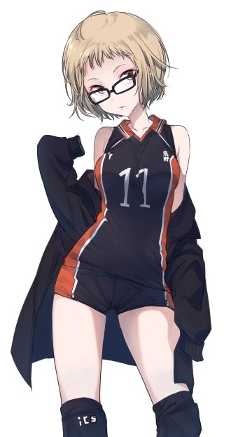 Kei Tsukishima Anime Haikyū!! Phone Wallpaper