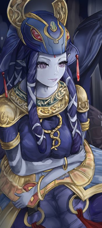 Reptilianne Melusine Anime Yu-Gi-Oh! Phone Wallpaper