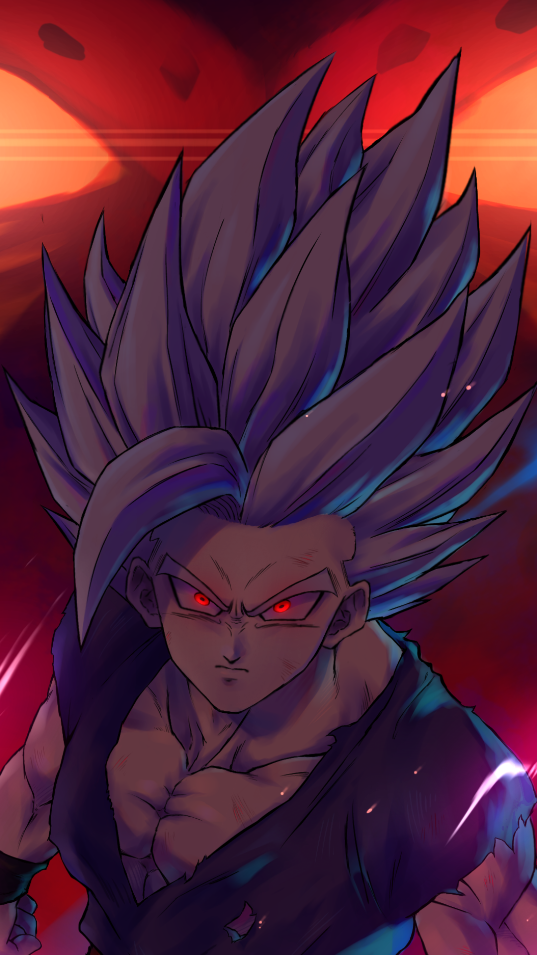Download Anime Dragon Ball Super: Super Hero Phone Wallpaper