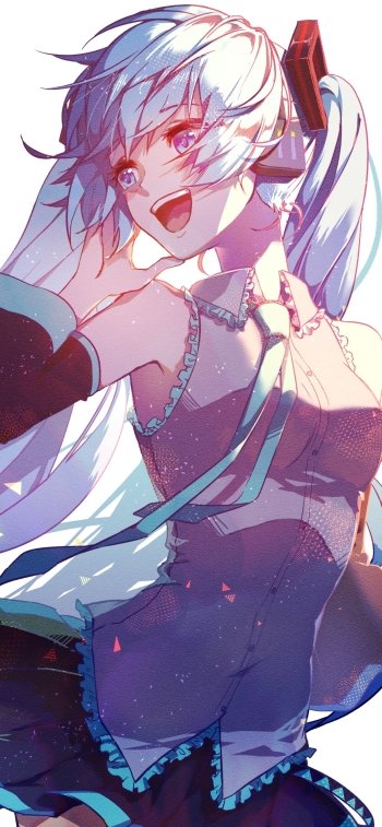 Hatsune Miku Anime Vocaloid Phone Wallpaper