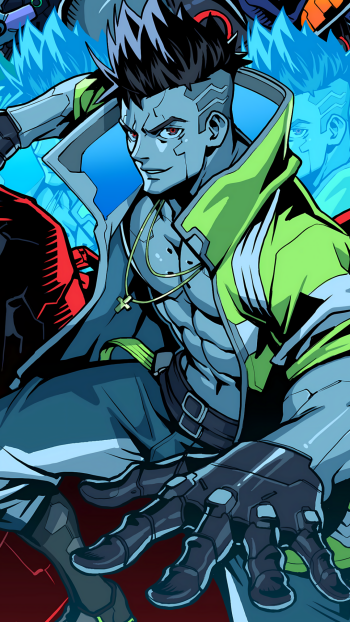 David (Cyberpunk: Edgerunners) Anime Cyberpunk: Edgerunners Phone Wallpaper