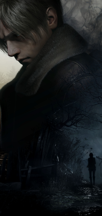 Leon S. Kennedy video game Resident Evil 4 (2023) Phone Wallpaper
