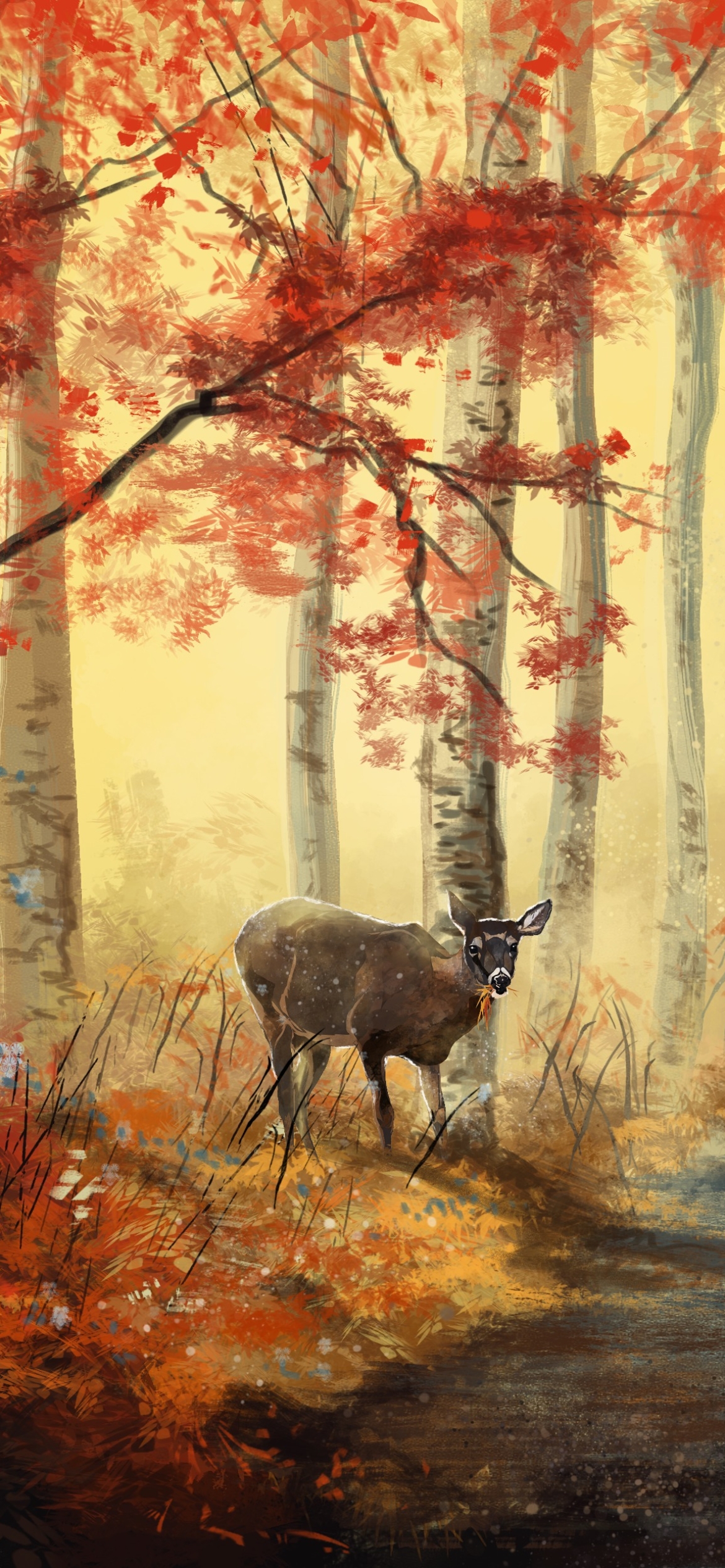Deer Trail by Roiuky