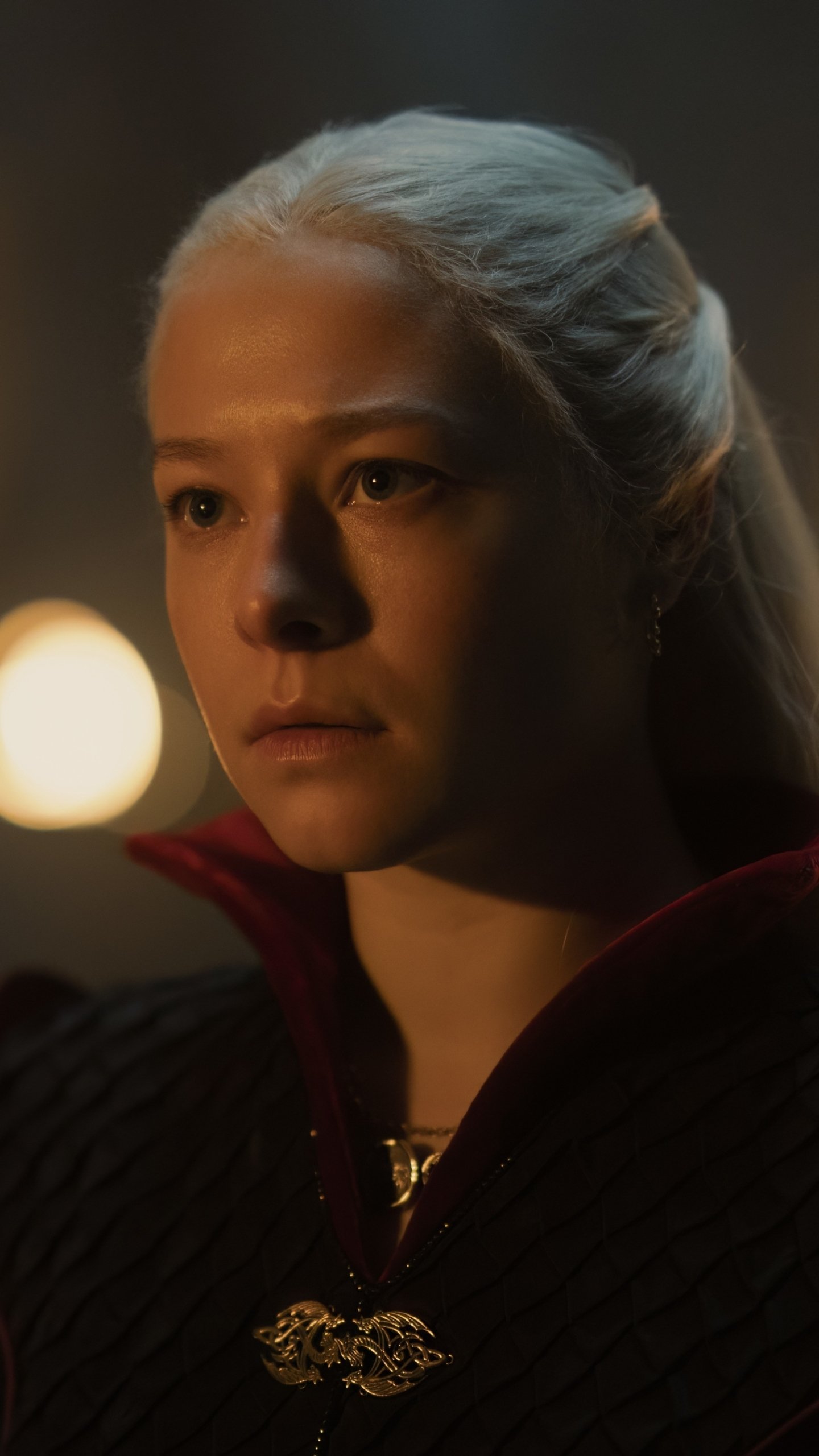 Download Rhaenyra Targaryen Emma D'Arcy TV Show House Of The Dragon Phone Wallpaper