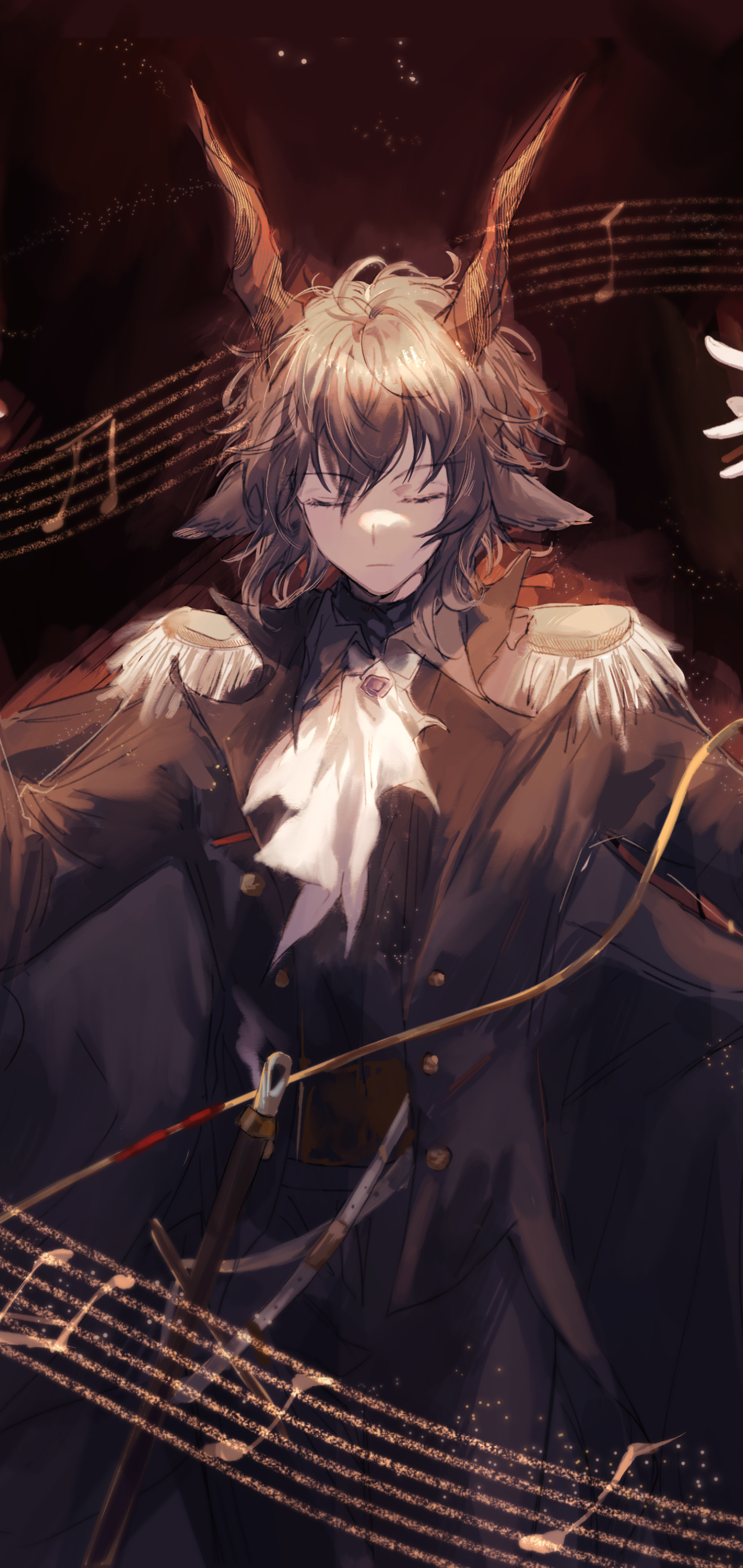 Download Ebenholz (Arknights) Video Game Arknights Phone Wallpaper