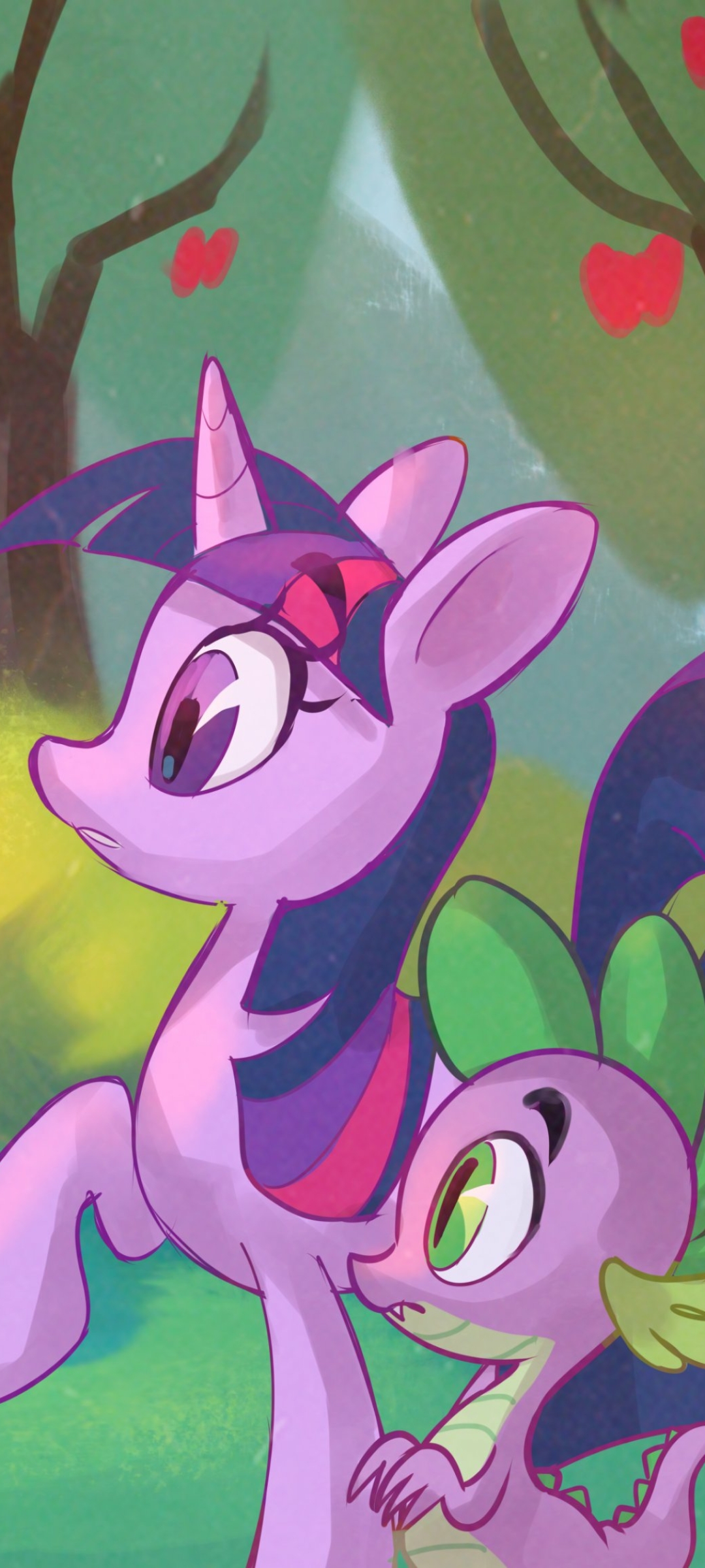 My Little Pony: Friendship is Magic Phone Wallpaper by littmosa