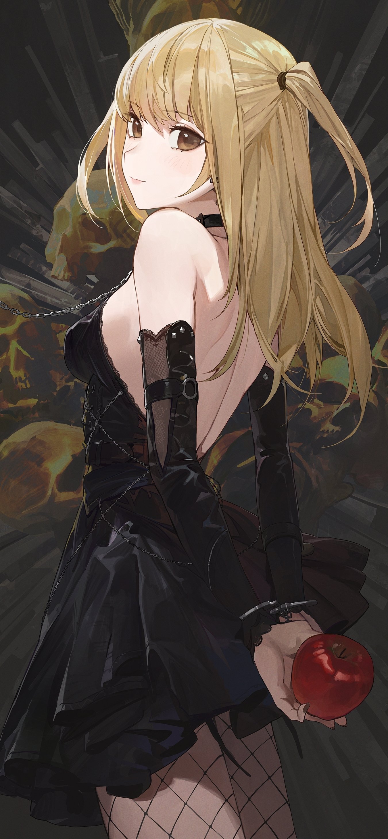 Download Handcuff Misa Amane Anime Death Note Phone Wallpaper