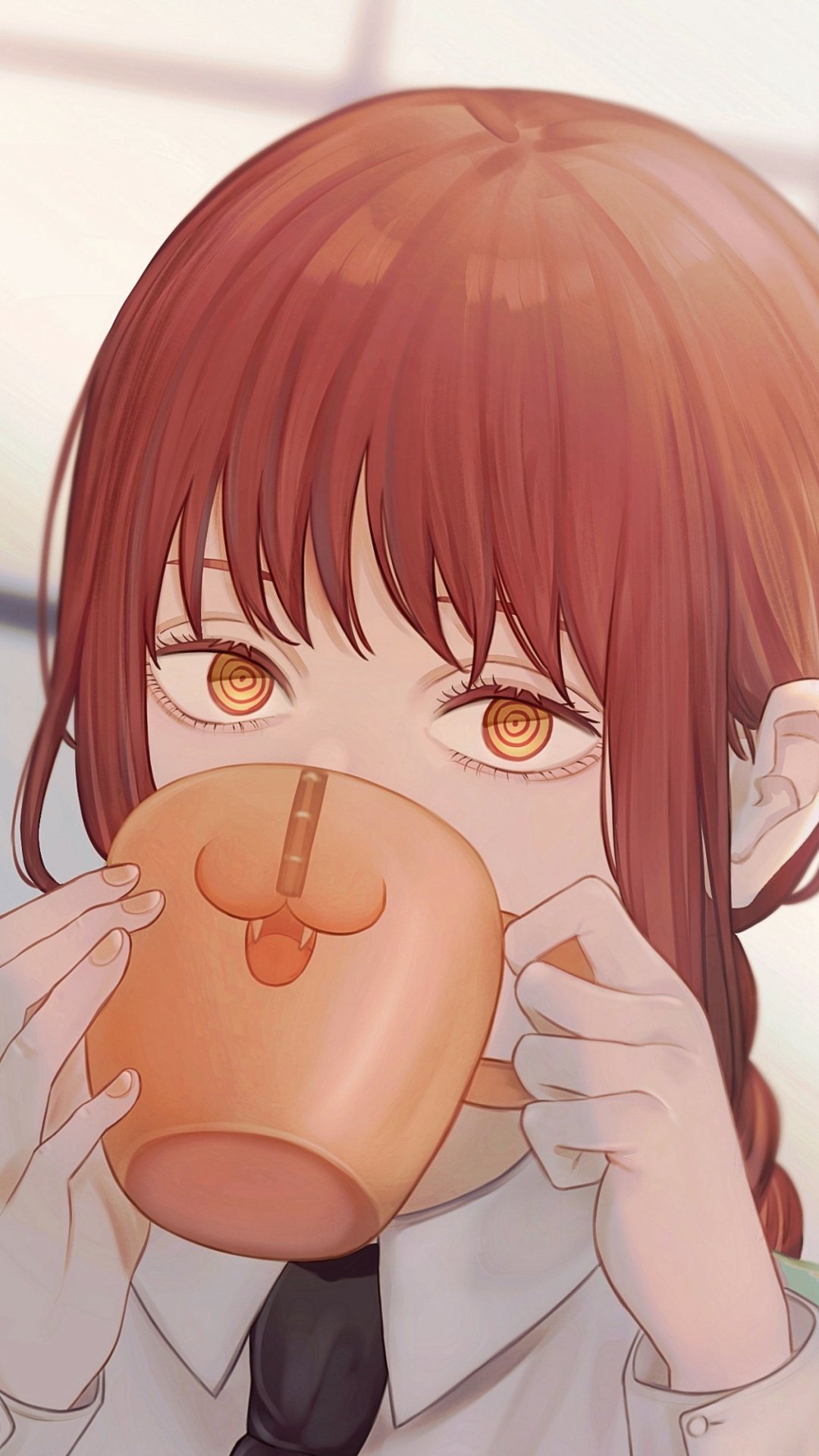 Download Makima (Chainsaw Man) Anime Chainsaw Man Phone Wallpaper