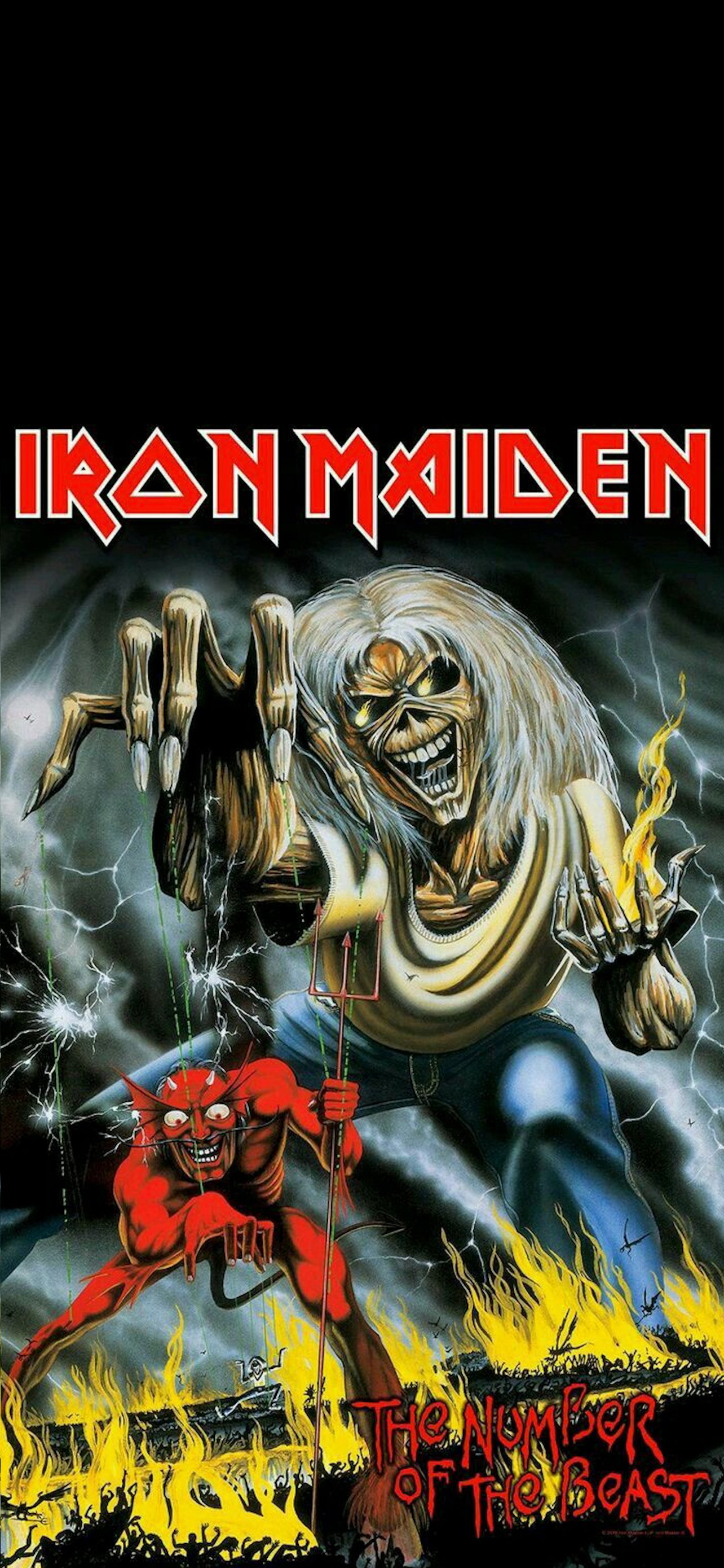 Download Music Iron Maiden Phone Wallpaper