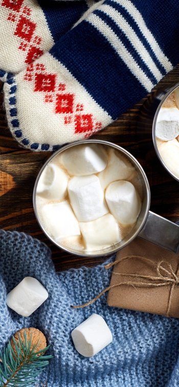 food hot chocolate Phone Wallpaper