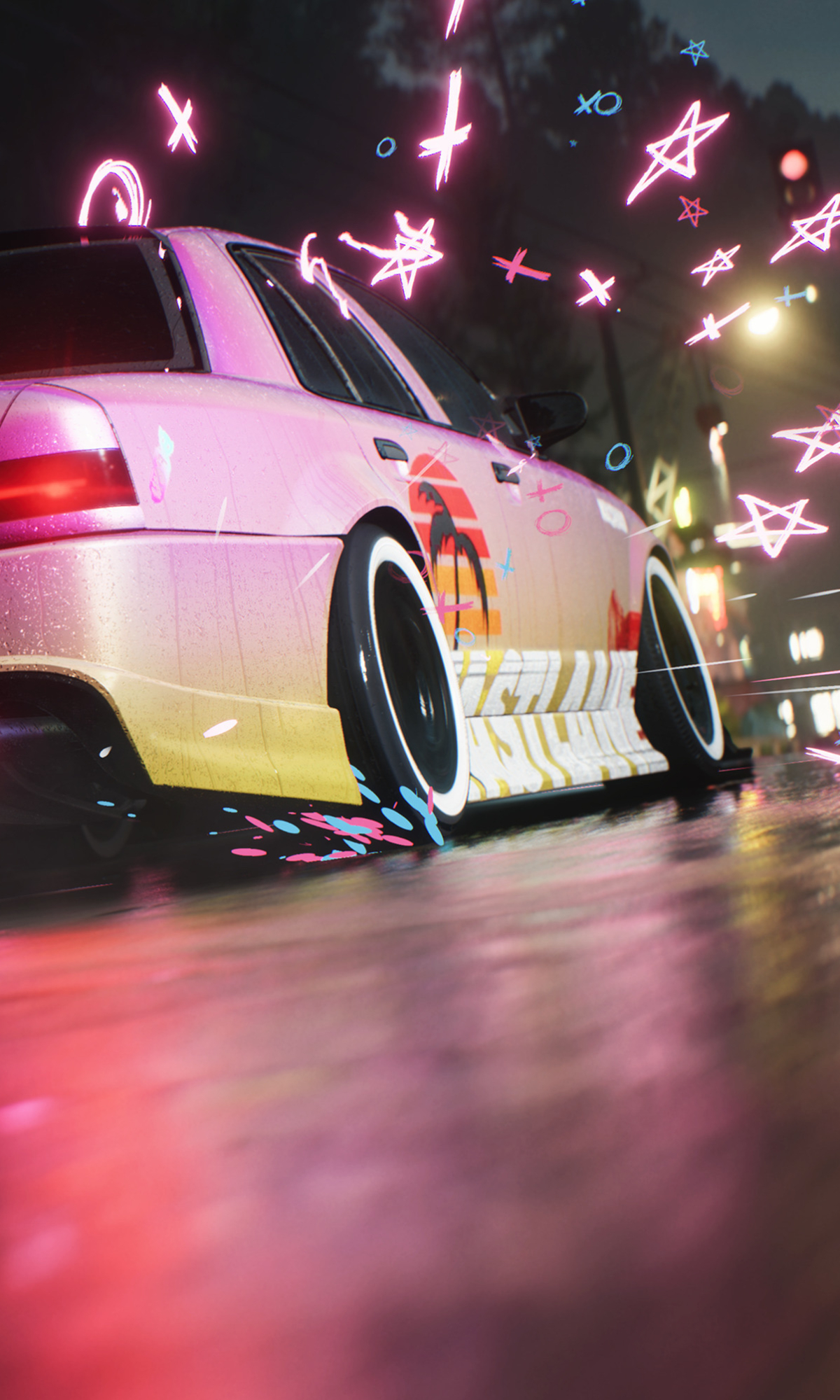 Need for Speed Unbound Phone Wallpaper