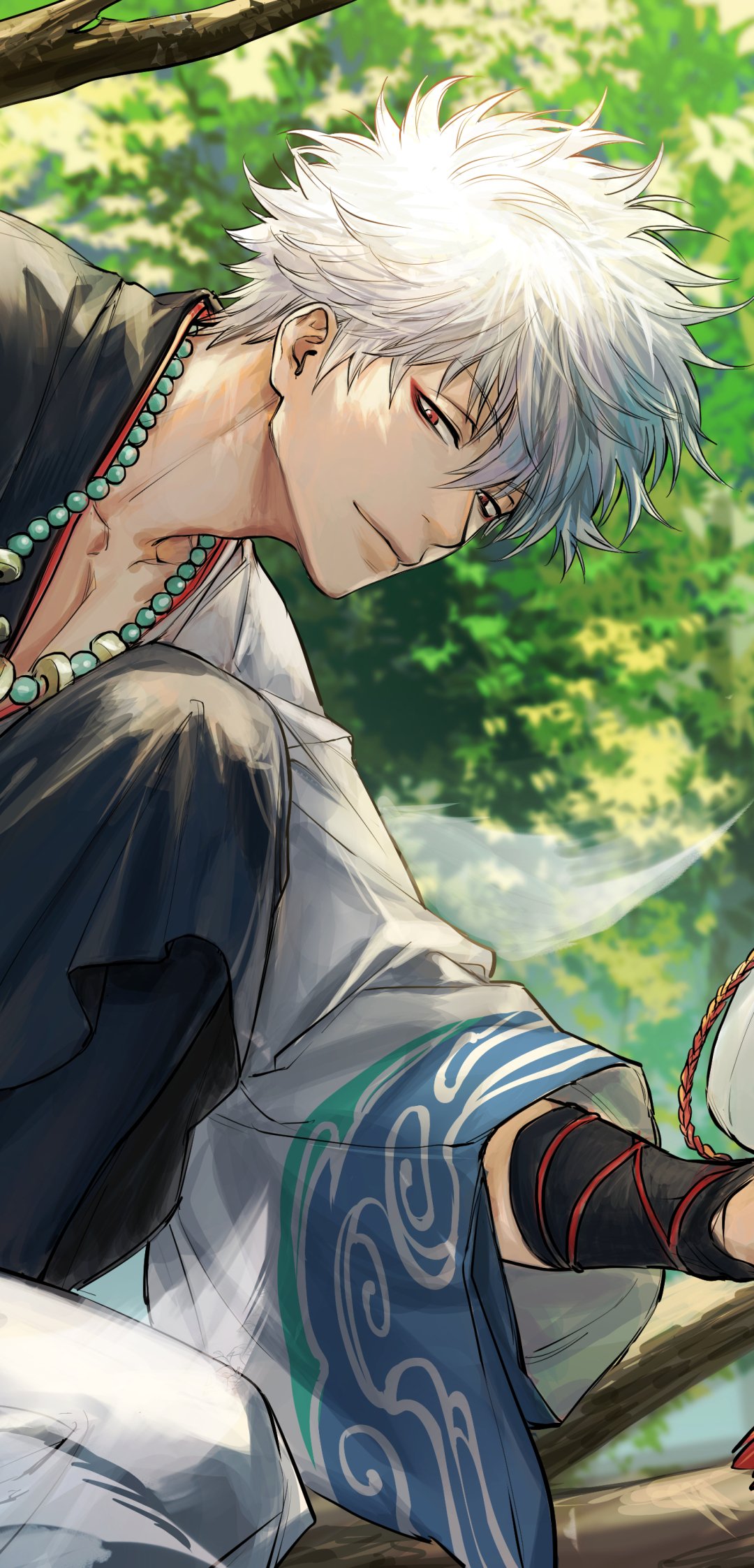 Download Gintoki Sakata Anime Gintama Phone Wallpaper