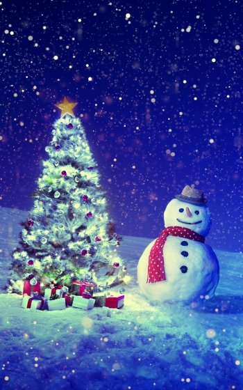holiday Christmas Phone Wallpaper