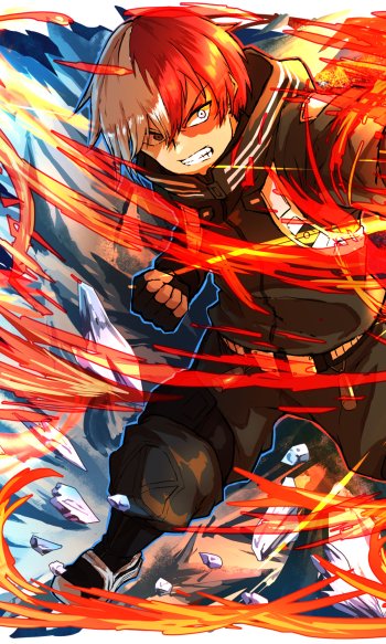 Anime My Hero Academia Phone Wallpaper