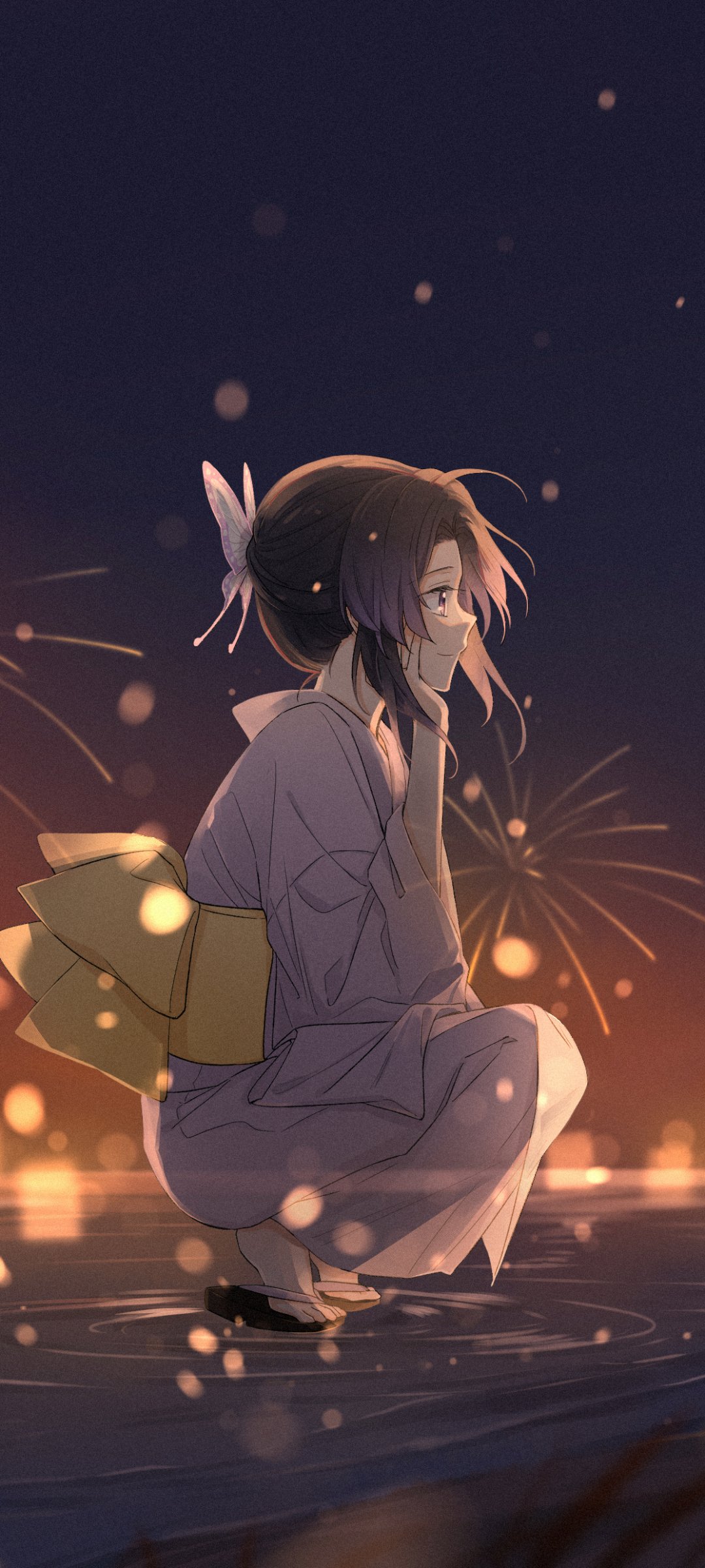 Download Shinobu Kochou Anime Demon Slayer: Kimetsu No Yaiba Phone Wallpaper