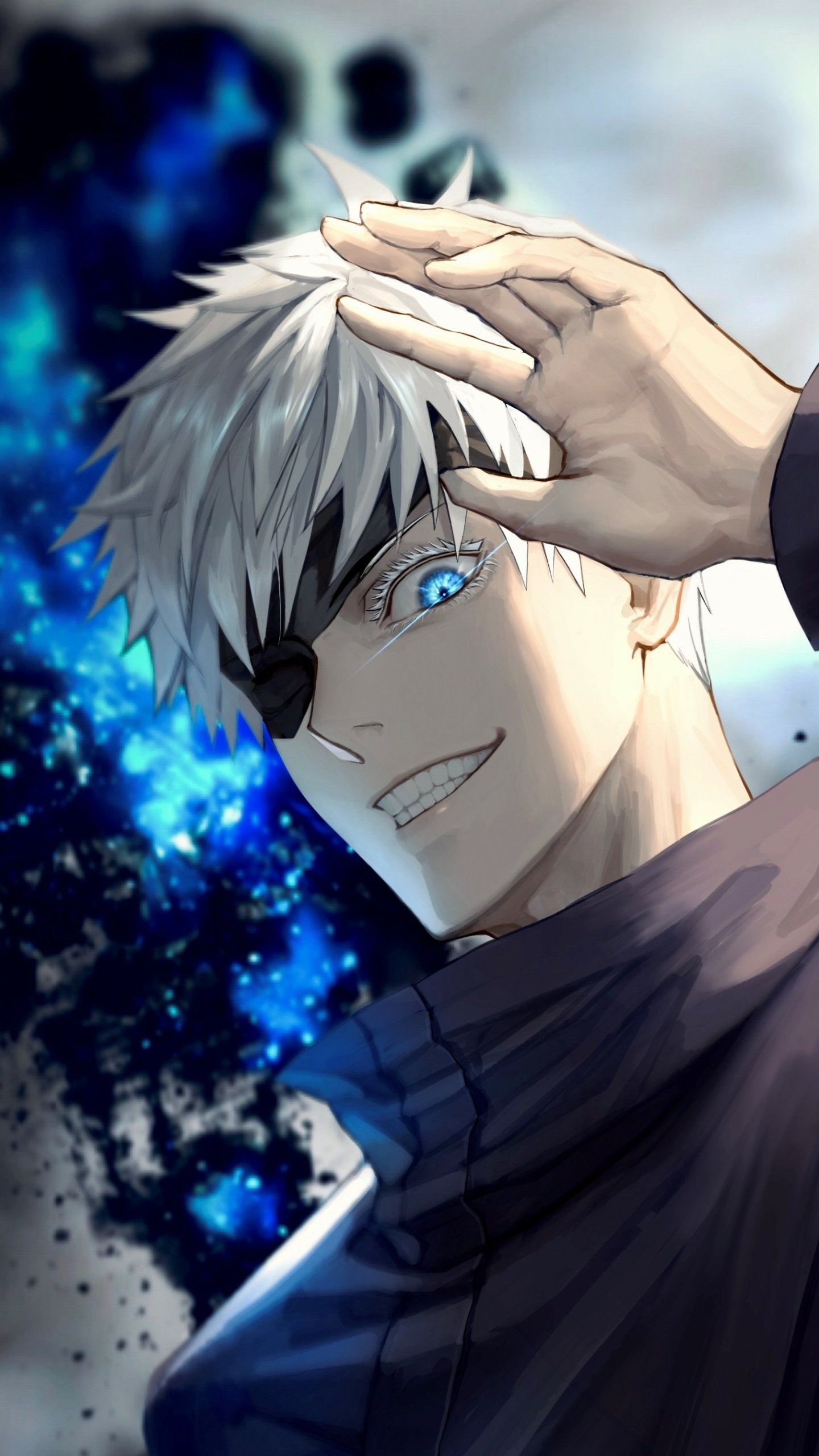 Download Satoru Gojo Anime Jujutsu Kaisen Phone Wallpaper