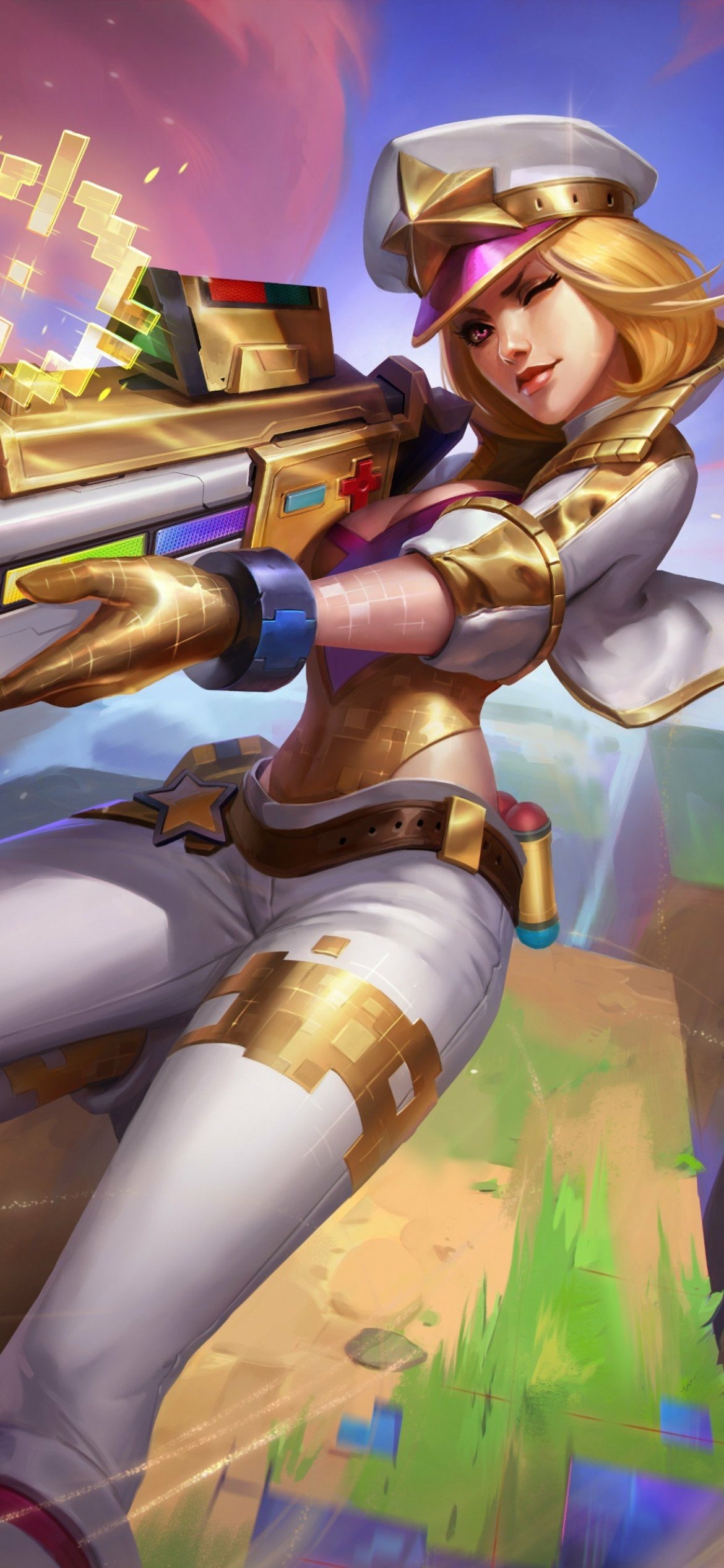 Download Caitlyn (League Of Legends) Video Game League Of Legends Phone Wallpaper