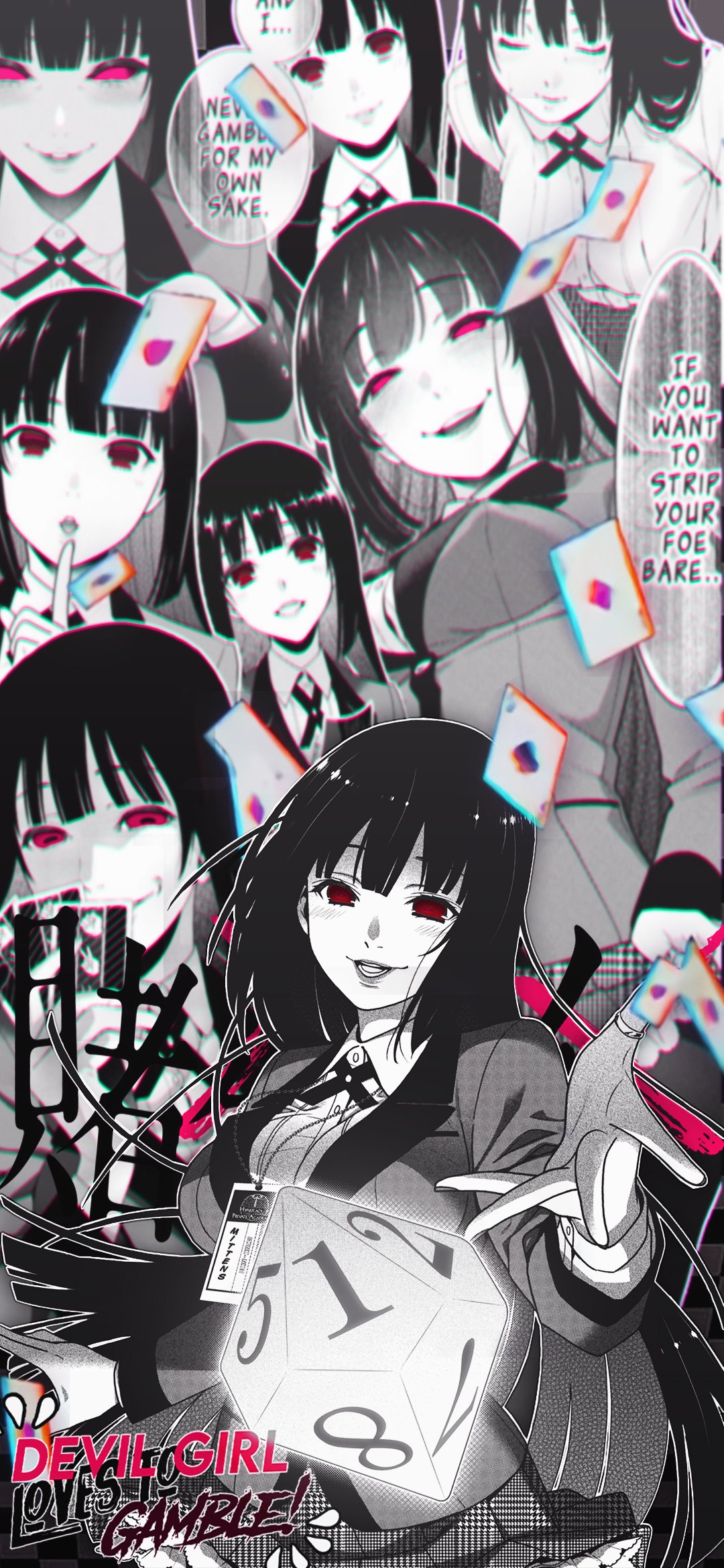 Download Yumeko Jabami Anime Kakegurui Phone Wallpaper by JabamiSora