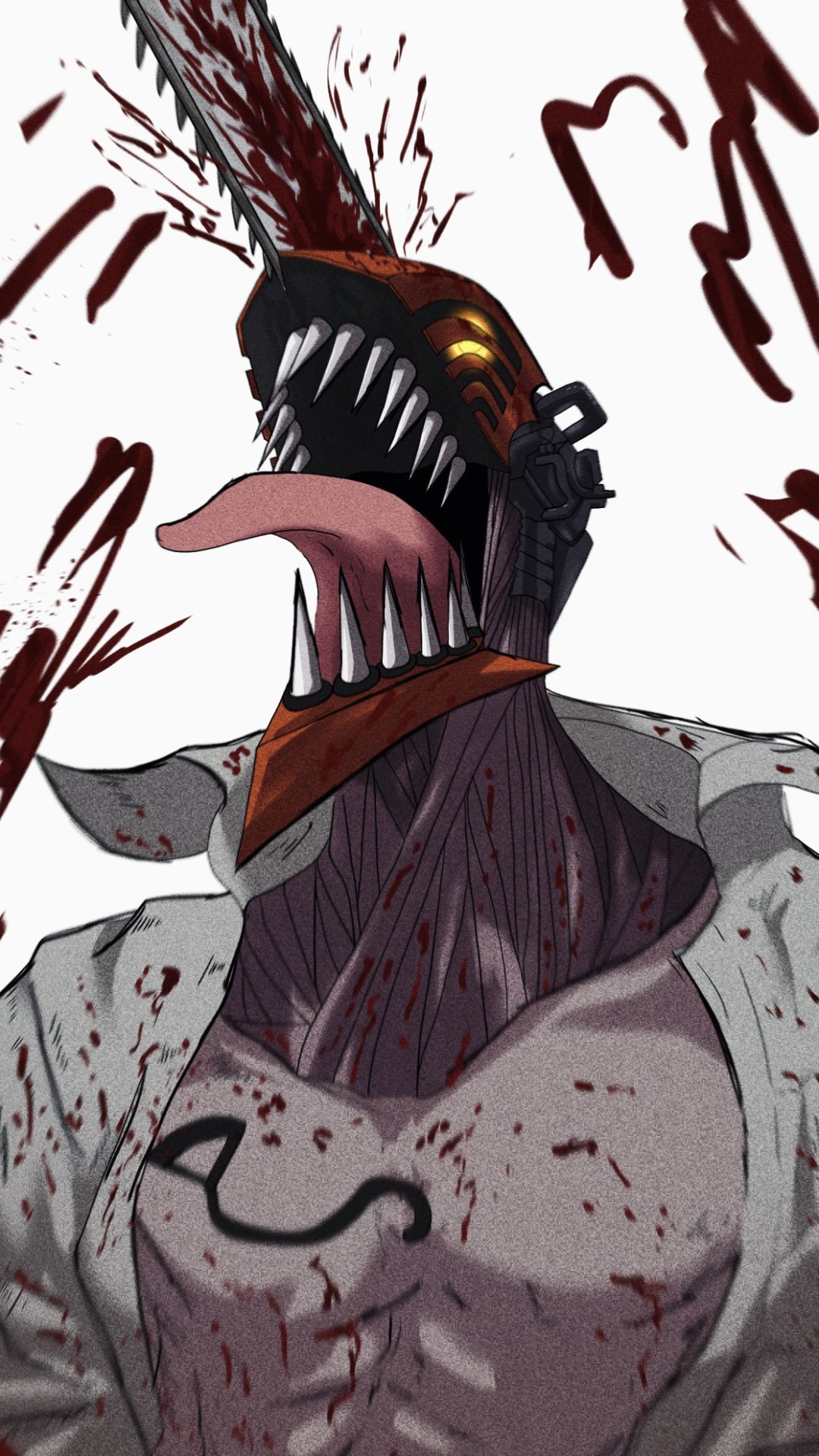 Download Denji (Chainsaw Man) Anime Chainsaw Man Phone Wallpaper