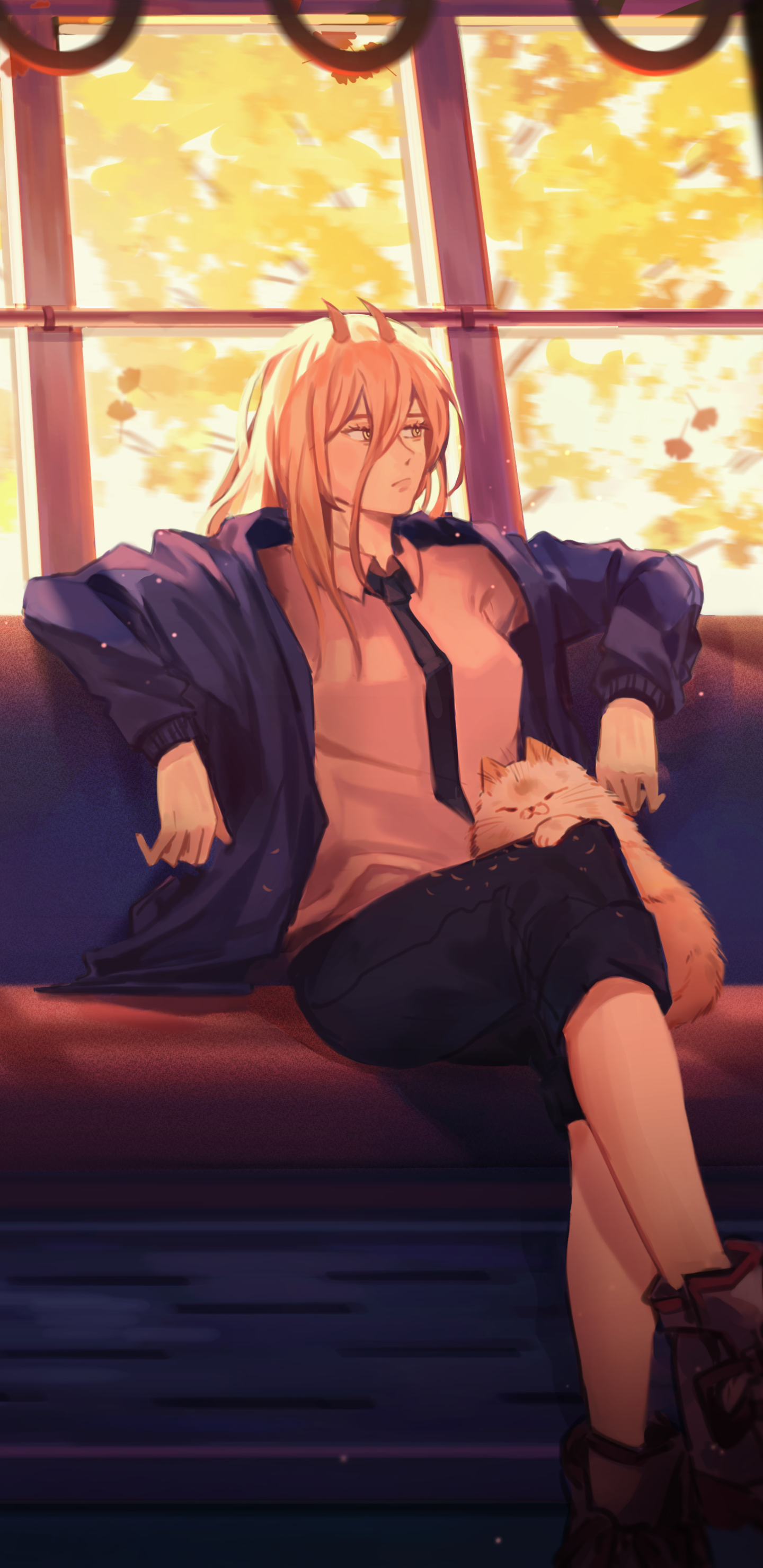 Download Power (Chainsaw Man) Anime Chainsaw Man Phone Wallpaper