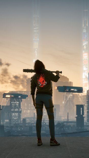 video game Cyberpunk 2077 Phone Wallpaper