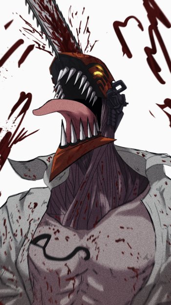 Denji (Chainsaw Man) Anime Chainsaw Man Phone Wallpaper
