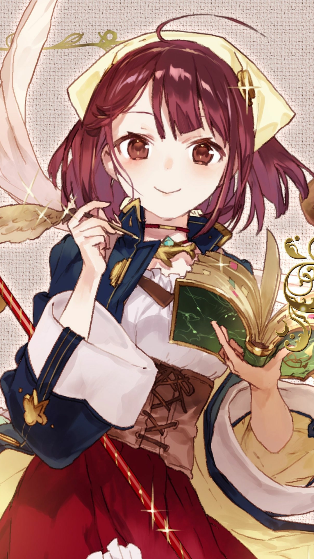 Atelier Sophie: The Alchemist of the Mysterious Book DX Phone Wallpaper