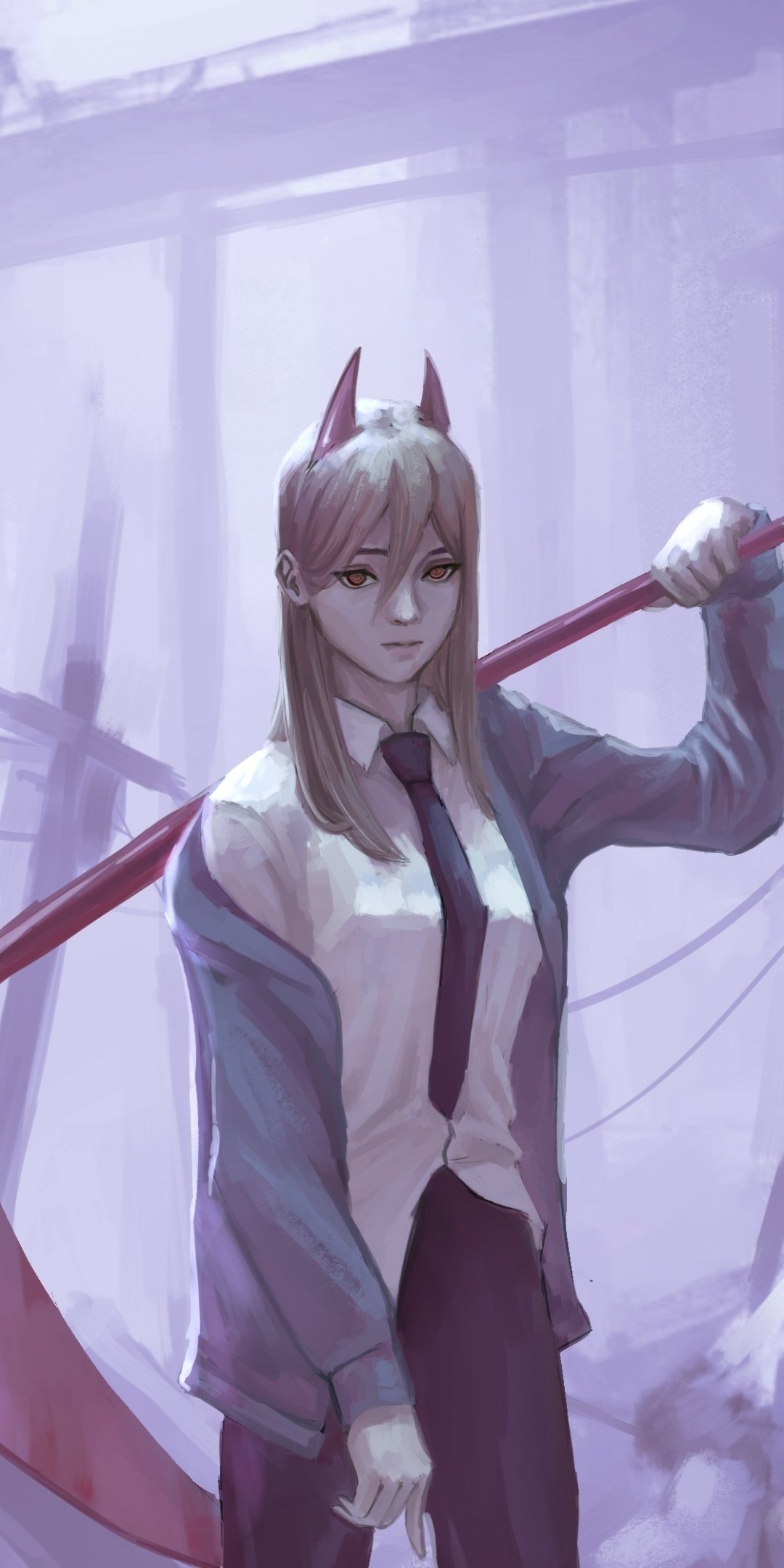 Download Power (Chainsaw Man) Anime Chainsaw Man Phone Wallpaper