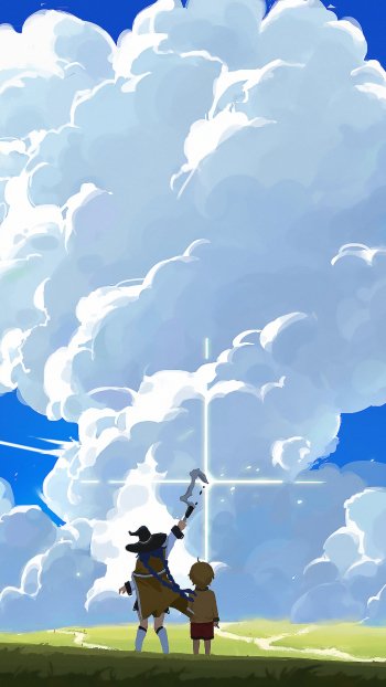 Anime Mushoku Tensei: Jobless Reincarnation Phone Wallpaper