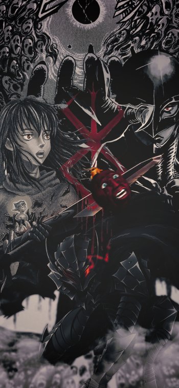 Griffith (Berserk) Femto (Berserk) Casca (Berserk) Guts (Berserk) Anime Berserk (2016) Phone Wallpaper