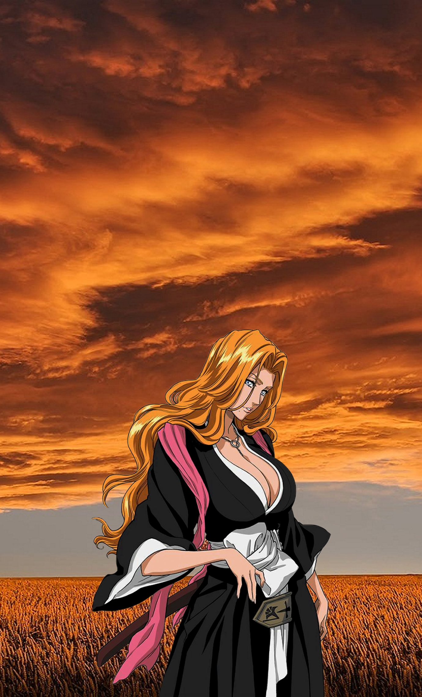 HD wallpaper: Bleach, Minimalist, Rangiku Matsumoto