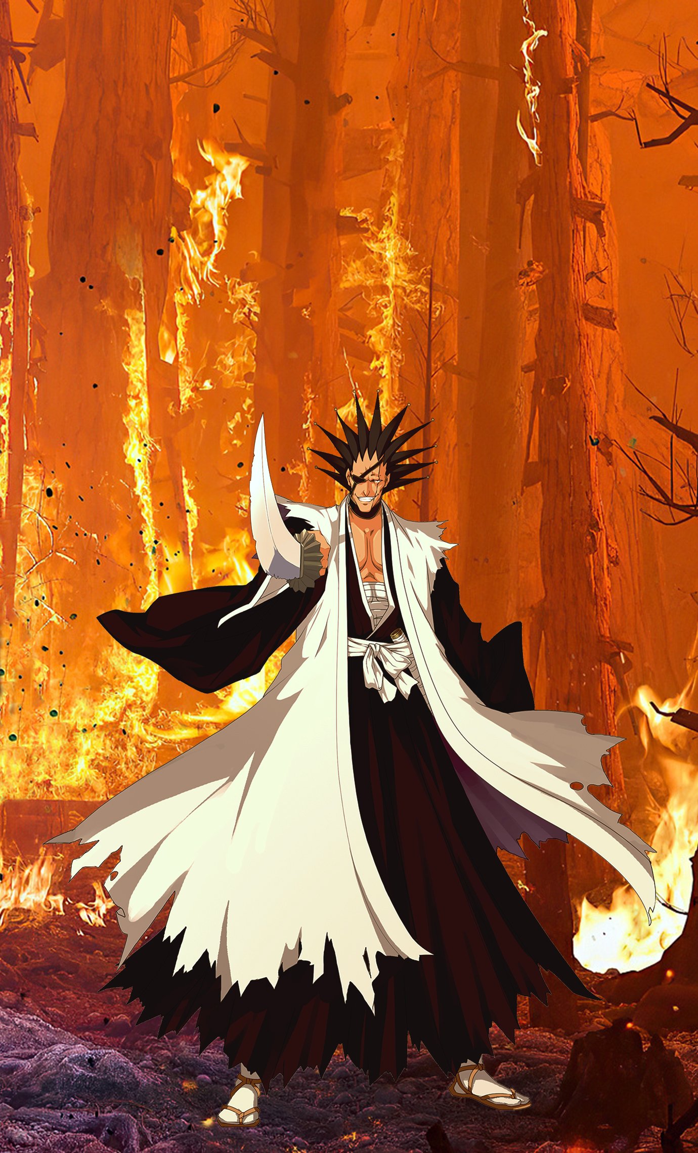 Zaraki Kenpachi by azertyu4170