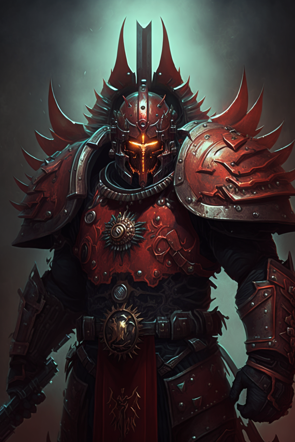 Chaos space marine of Khorne by vinny47