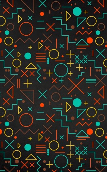 Abstract geometry Phone Wallpaper