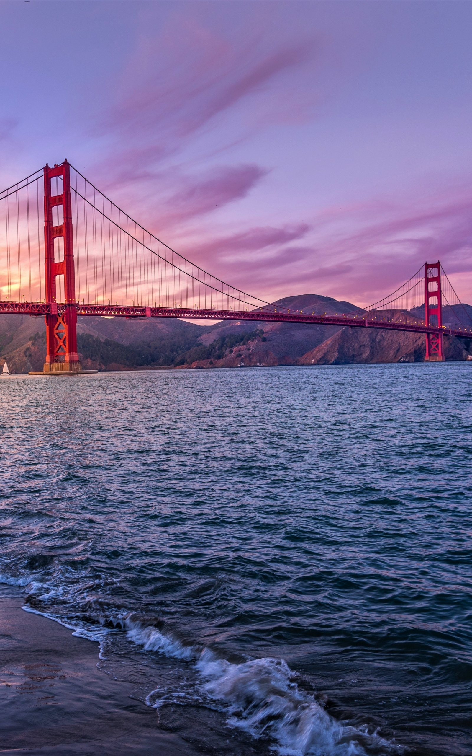 Golden Gate Bridge at Sunset by Umer Sayyam