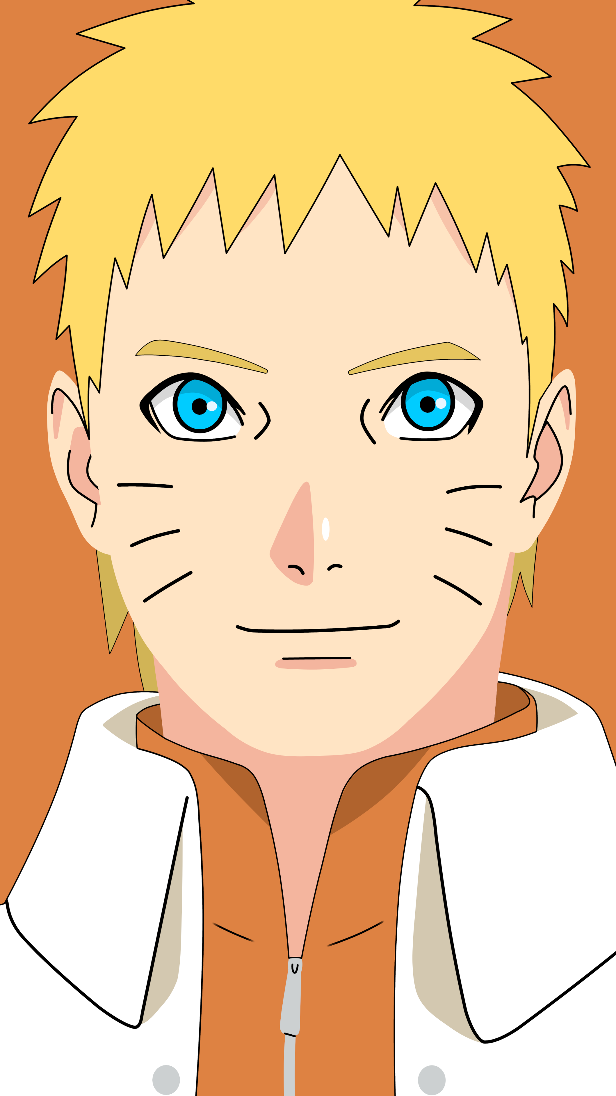 Naruto smiling PNG Image
